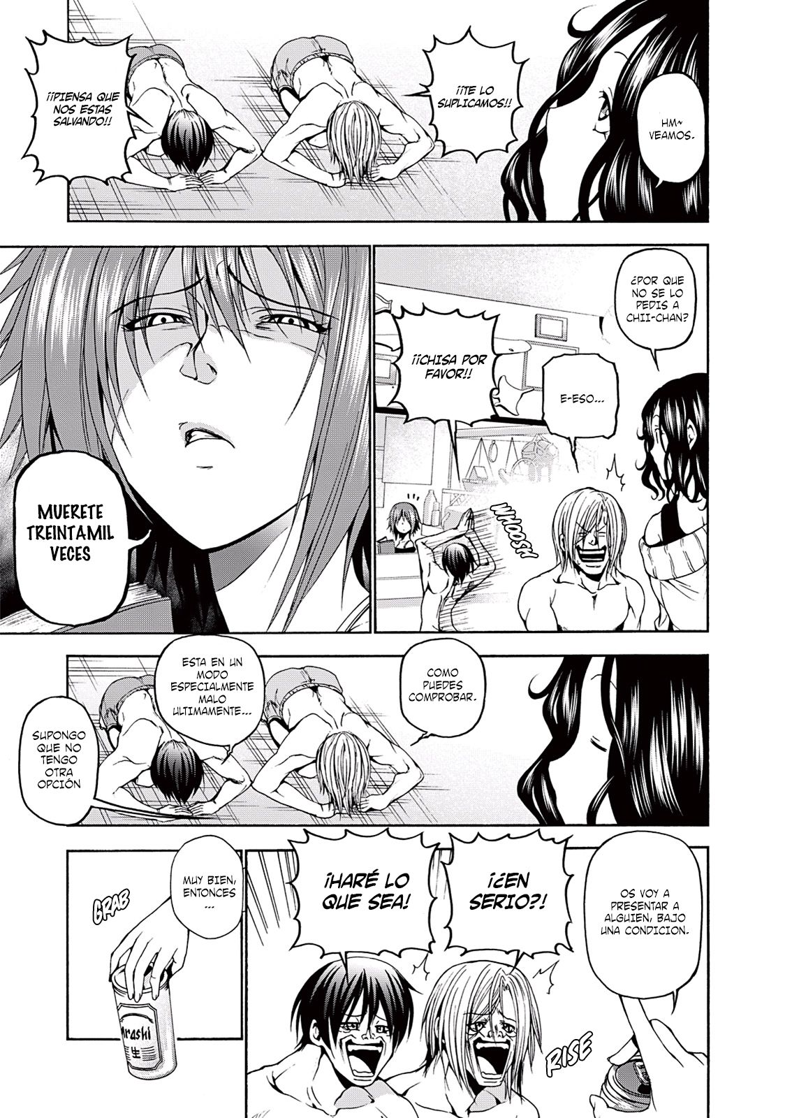 Grand Blue Capitulo 9: Fiesta después del festival. página 22