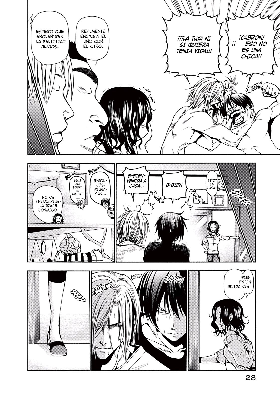 Grand Blue Capitulo 9: Fiesta después del festival. página 25