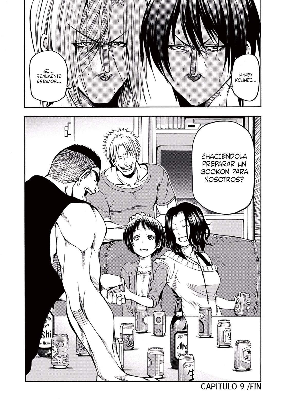 Grand Blue Capitulo 9: Fiesta después del festival. página 32