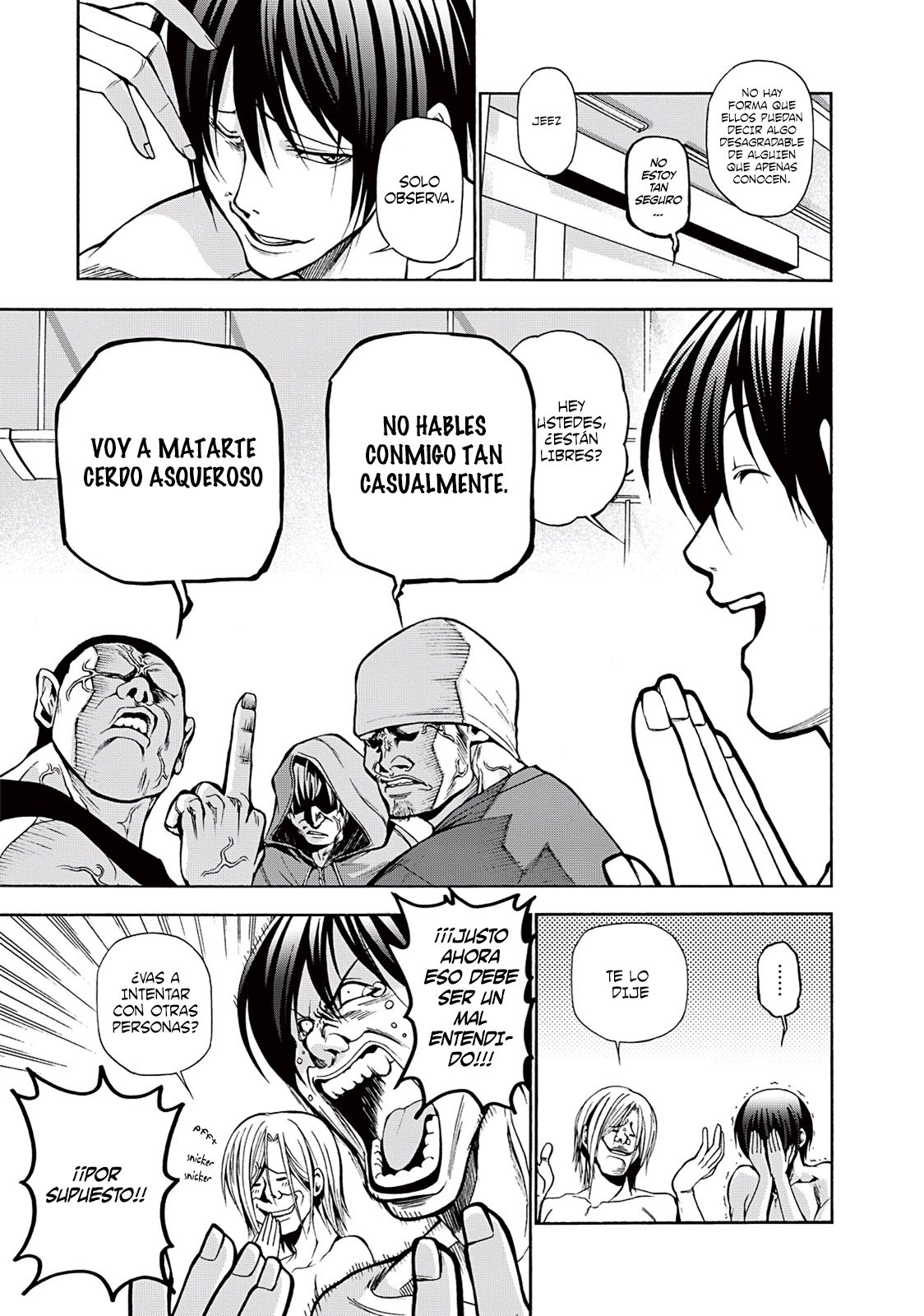 Grand Blue Capitulo 9: Fiesta después del festival. página 5
