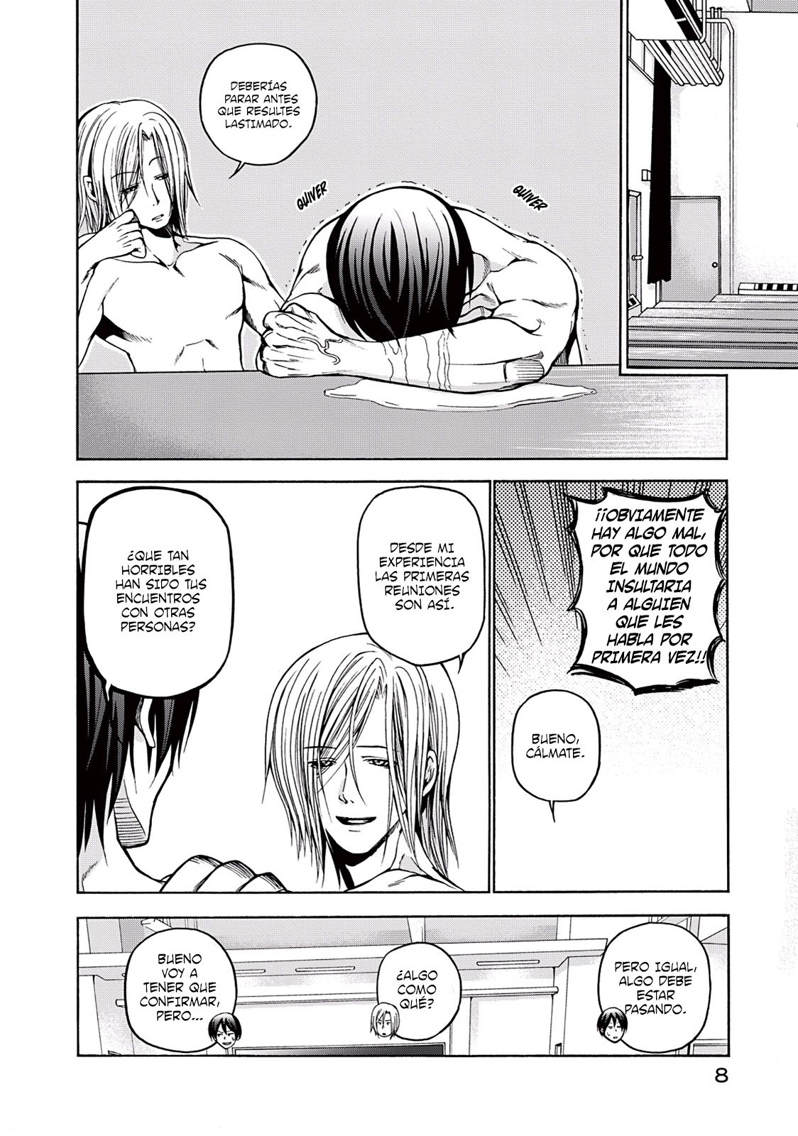 Grand Blue Capitulo 9: Fiesta después del festival. página 6