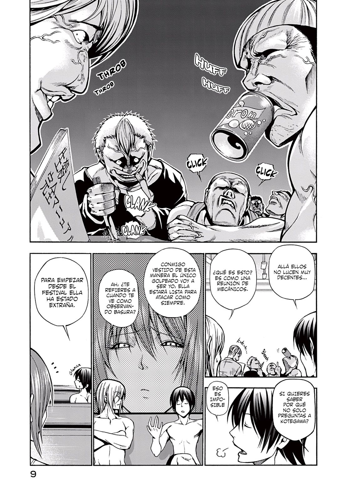 Grand Blue Capitulo 9: Fiesta después del festival. página 7