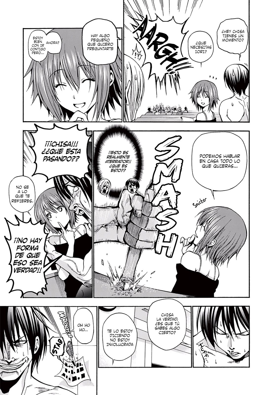 Grand Blue Capitulo 9: Fiesta después del festival. página 9