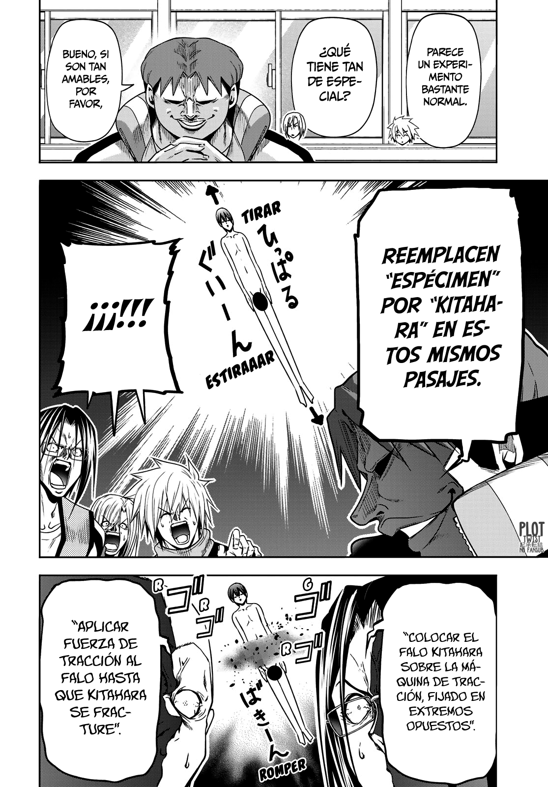 Grand Blue Capitulo 90: presentación página 15