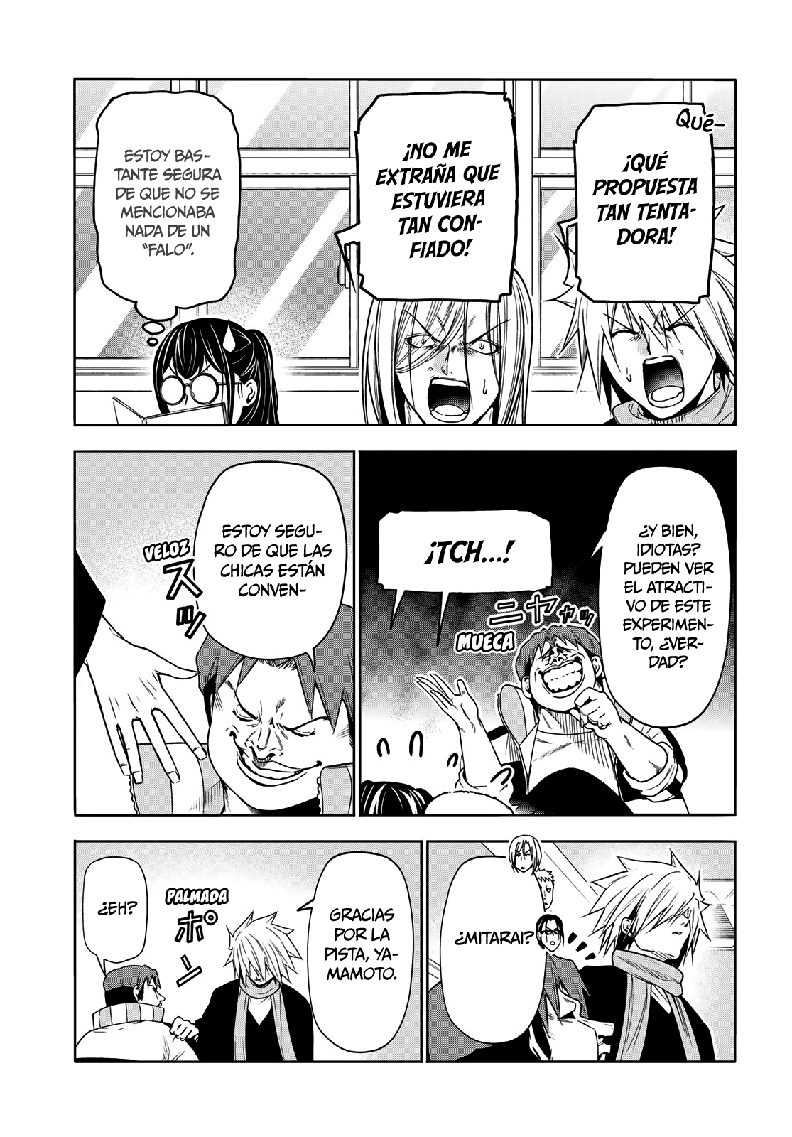 Grand Blue Capitulo 90: presentación página 16