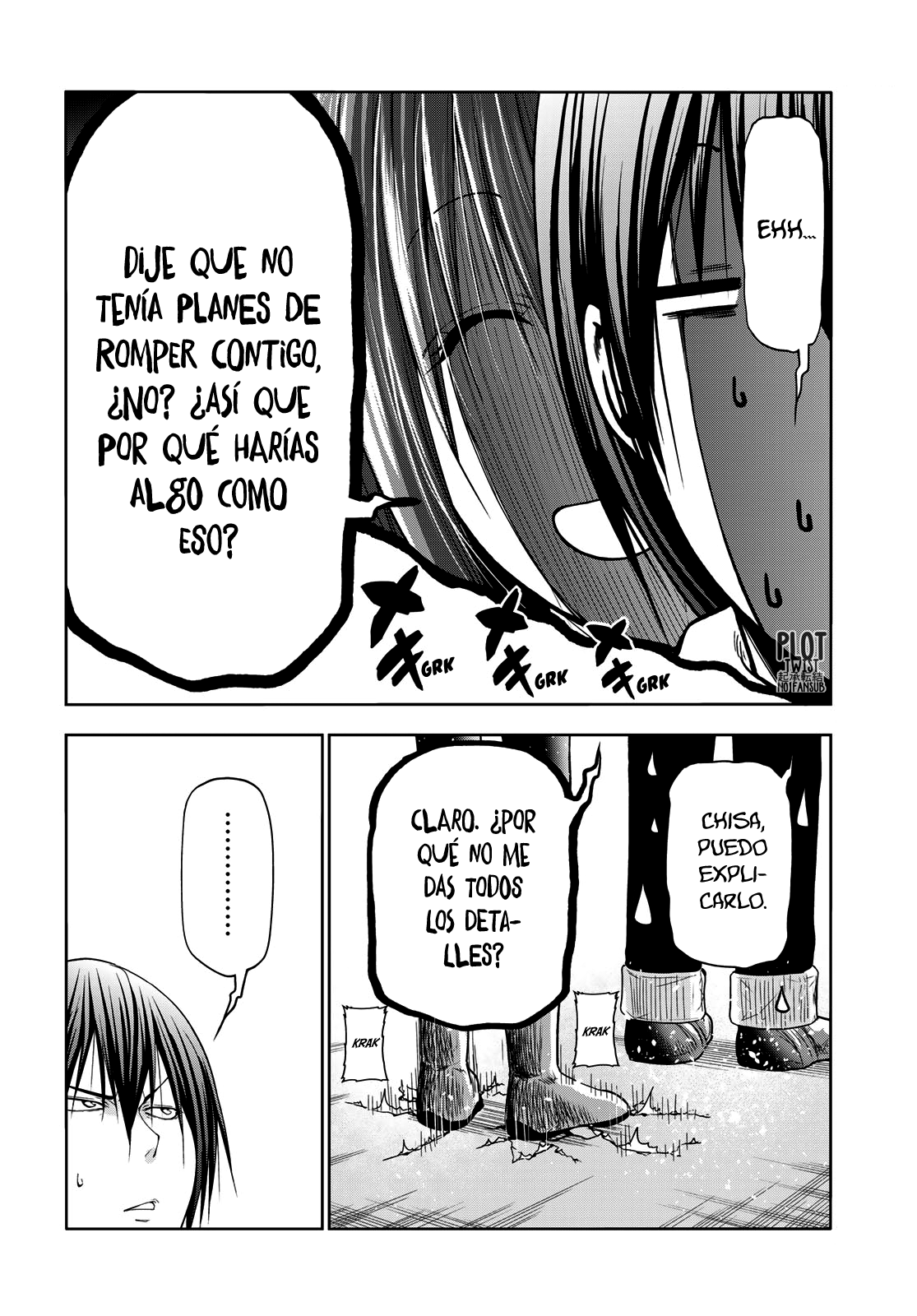 Grand Blue Capitulo 90: presentación página 3