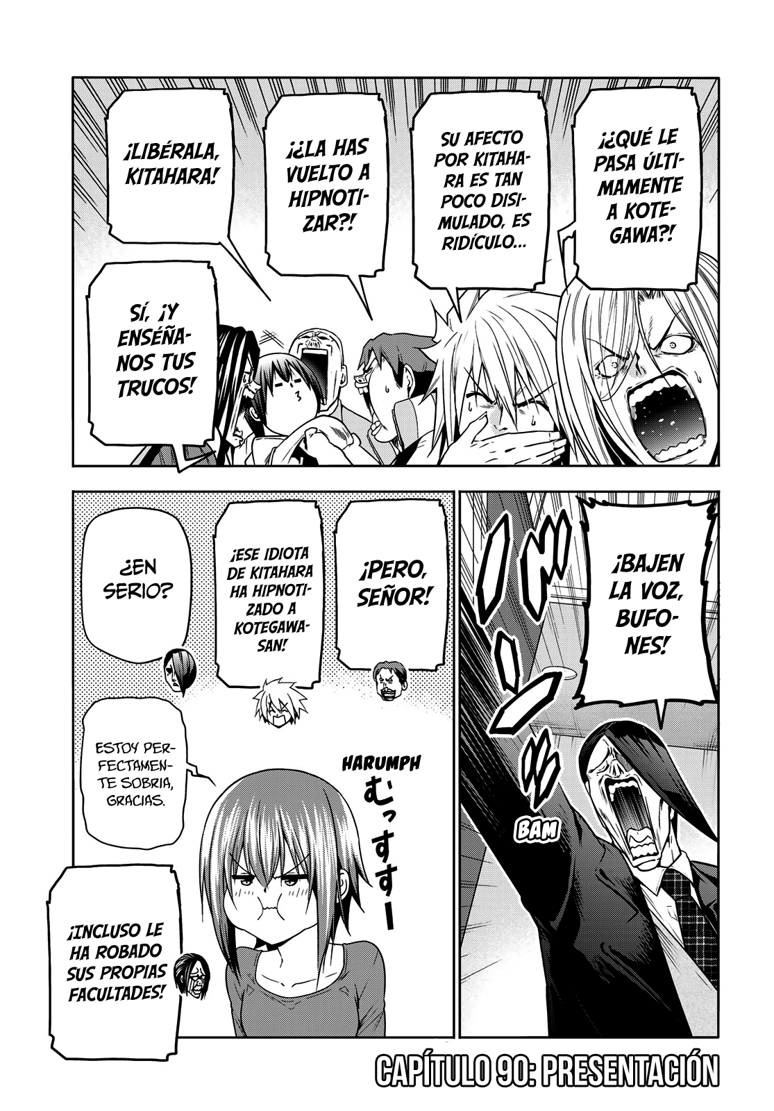 Grand Blue Capitulo 90: presentación página 6
