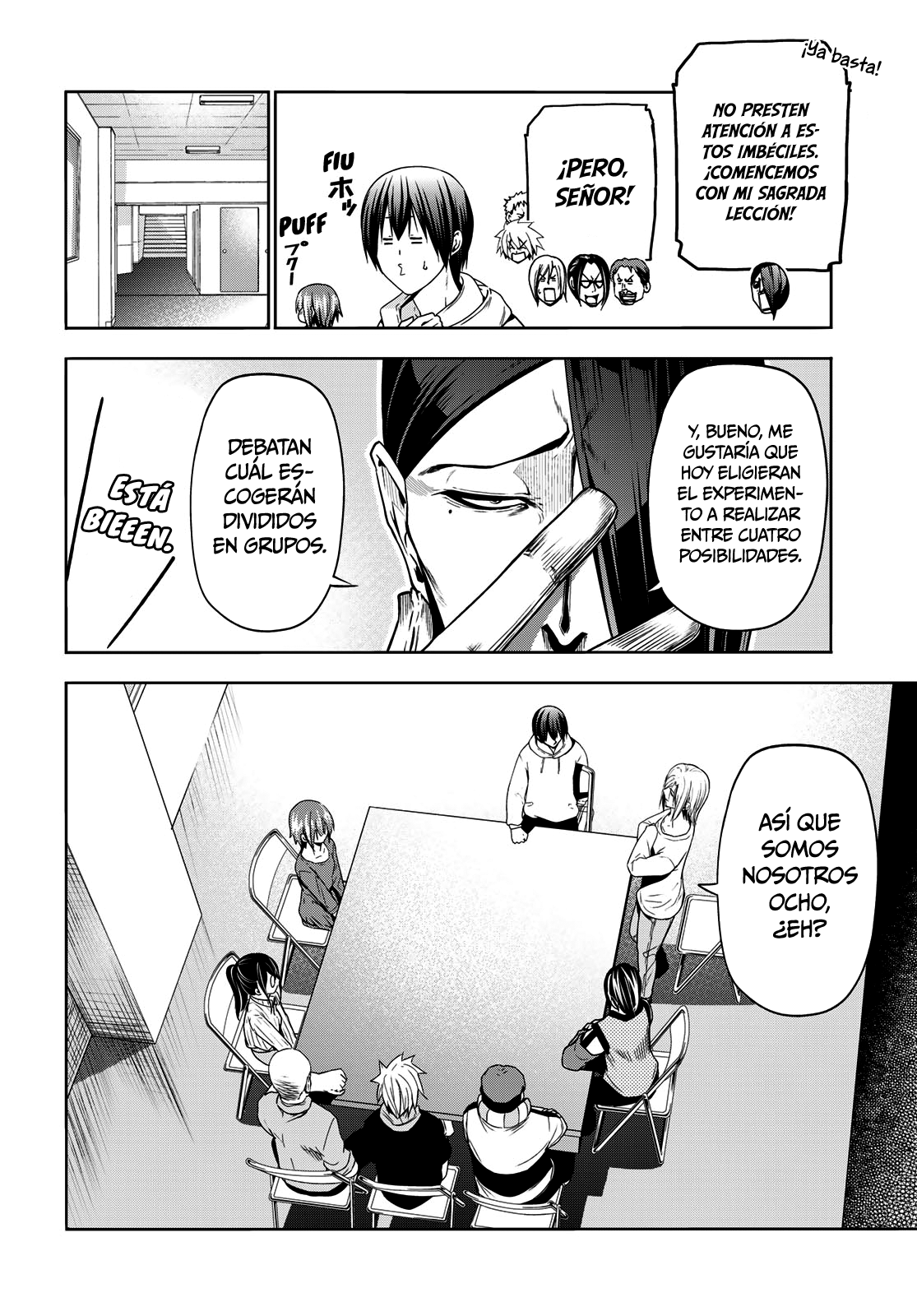 Grand Blue Capitulo 90: presentación página 7