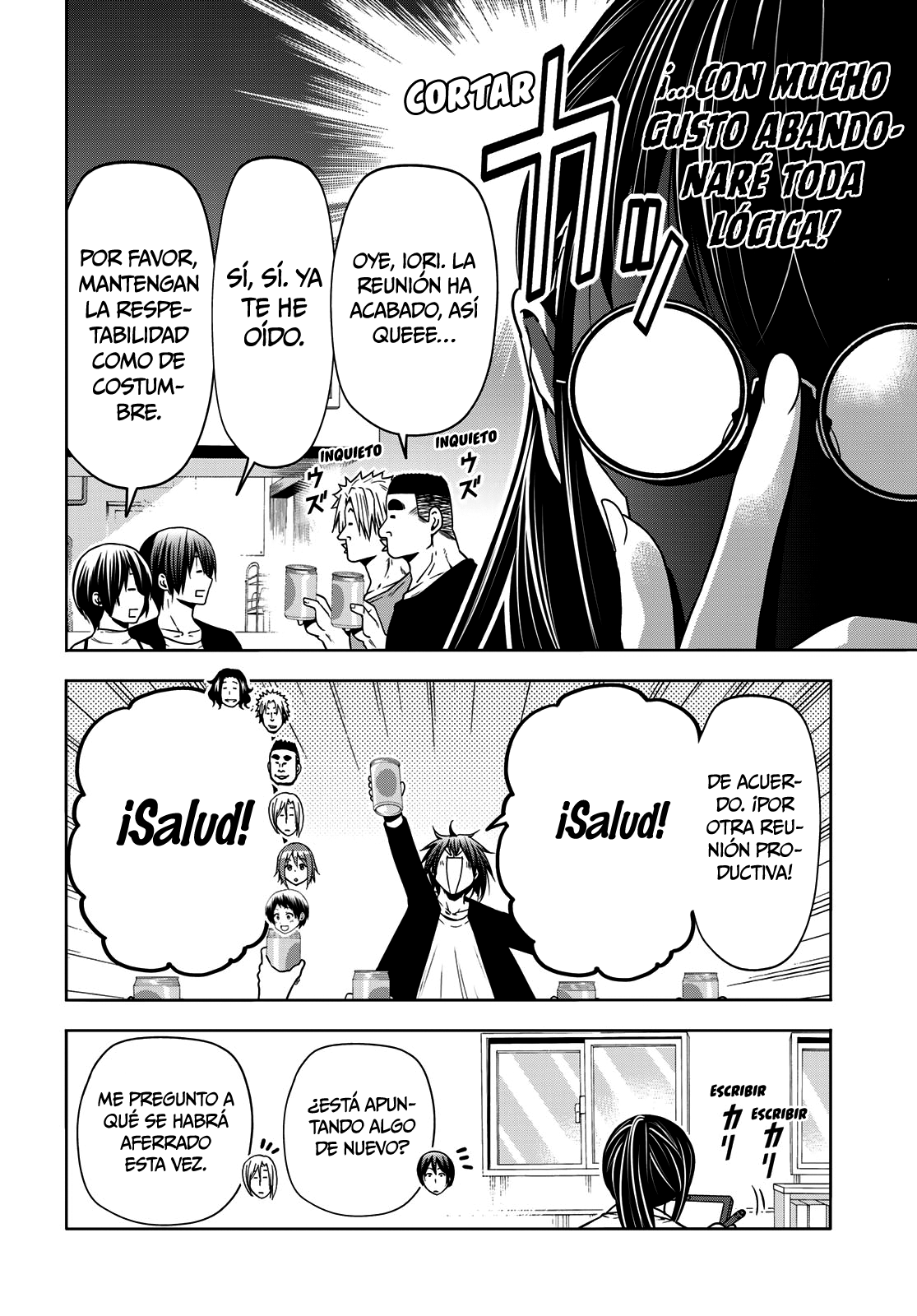 Grand Blue Capitulo 91: inspección página 16