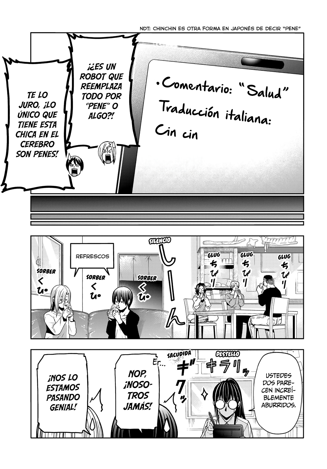 Grand Blue Capitulo 91: inspección página 17