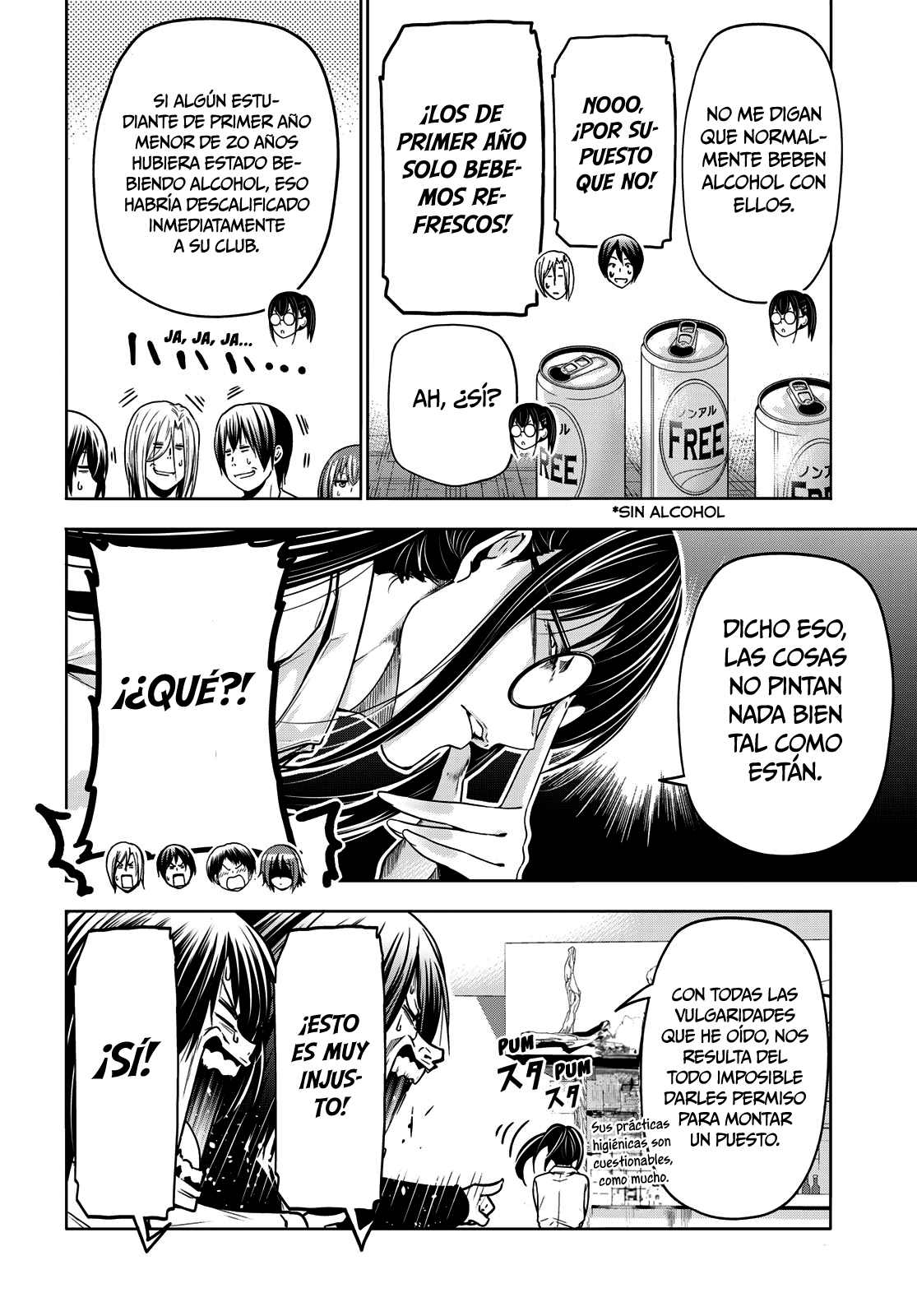 Grand Blue Capitulo 91: inspección página 18