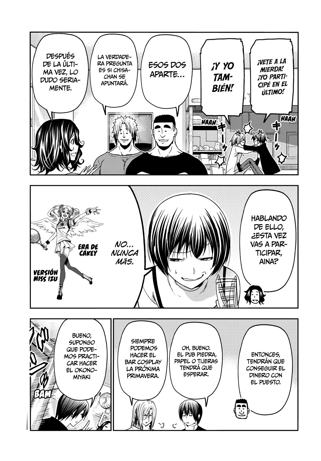 Grand Blue Capitulo 91: inspección página 3