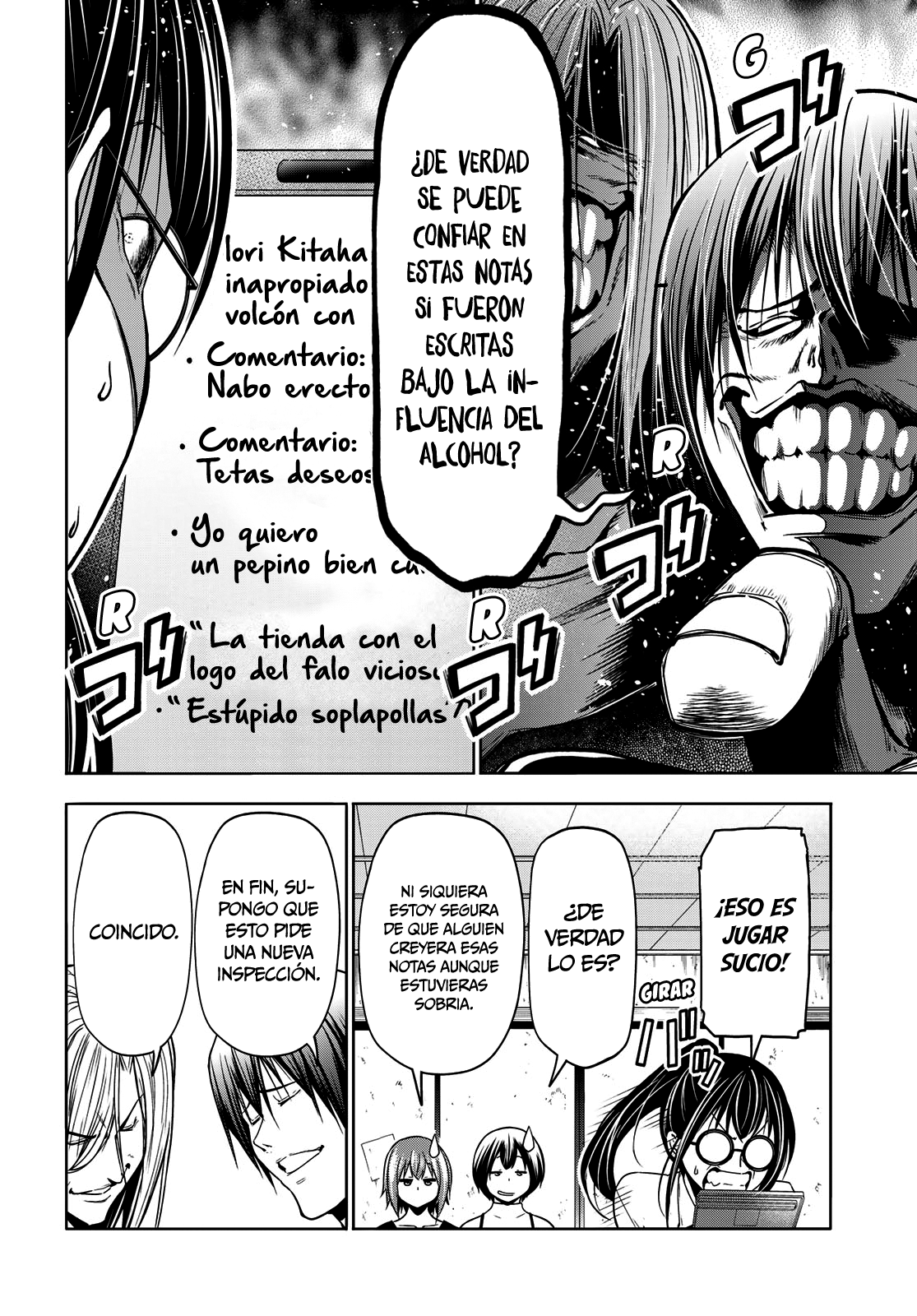 Grand Blue Capitulo 91: inspección página 34