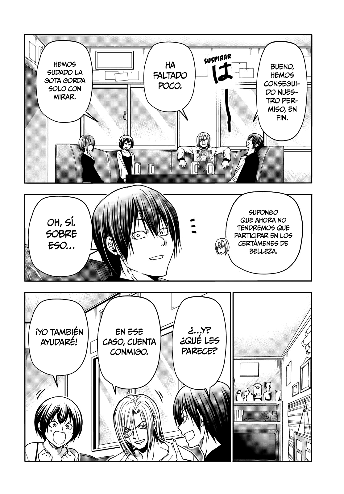 Grand Blue Capitulo 91: inspección página 36