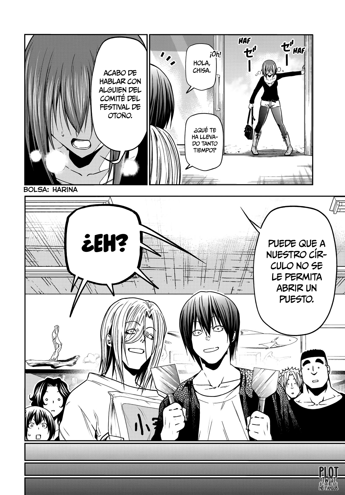 Grand Blue Capitulo 91: inspección página 4
