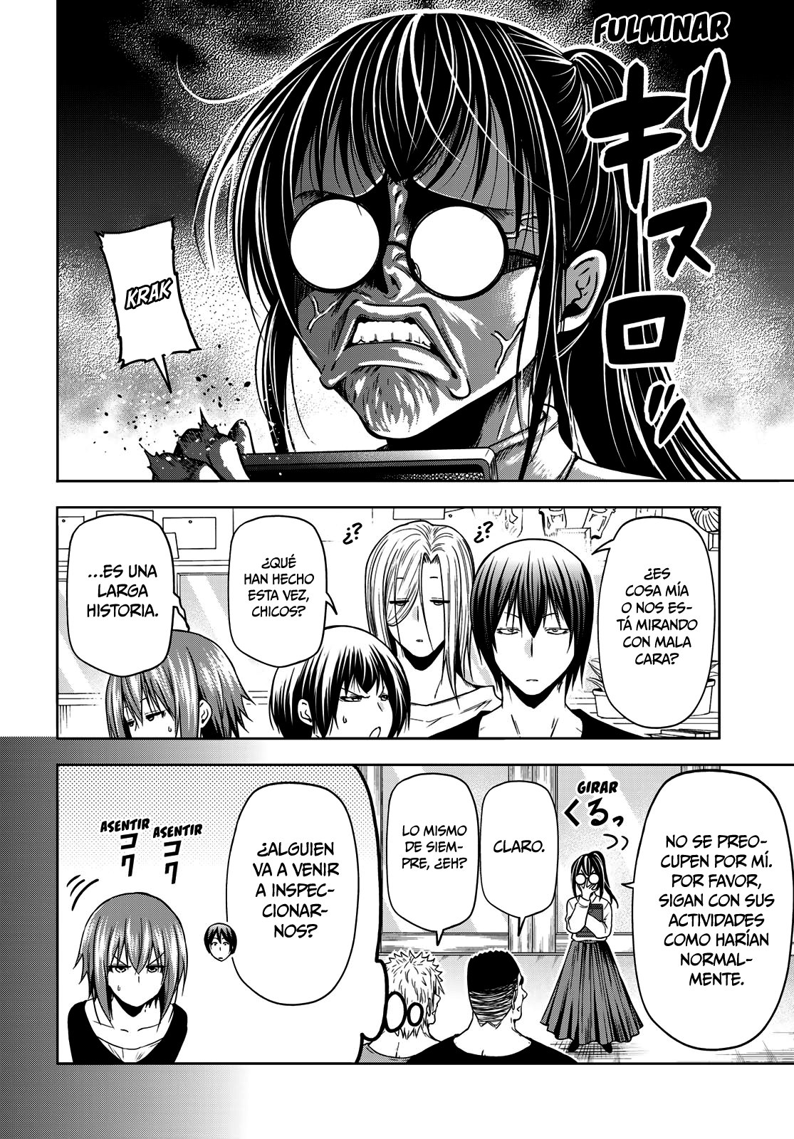 Grand Blue Capitulo 91: inspección página 6