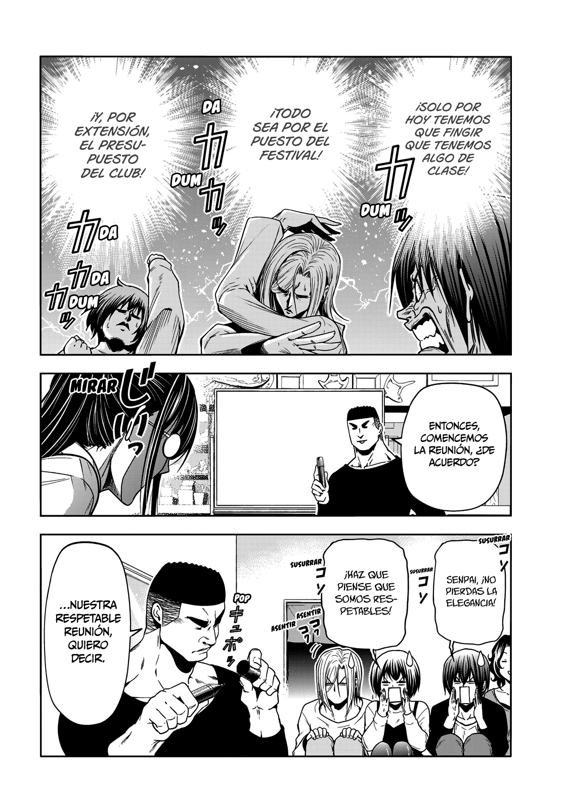 Grand Blue Capitulo 91: inspección página 8
