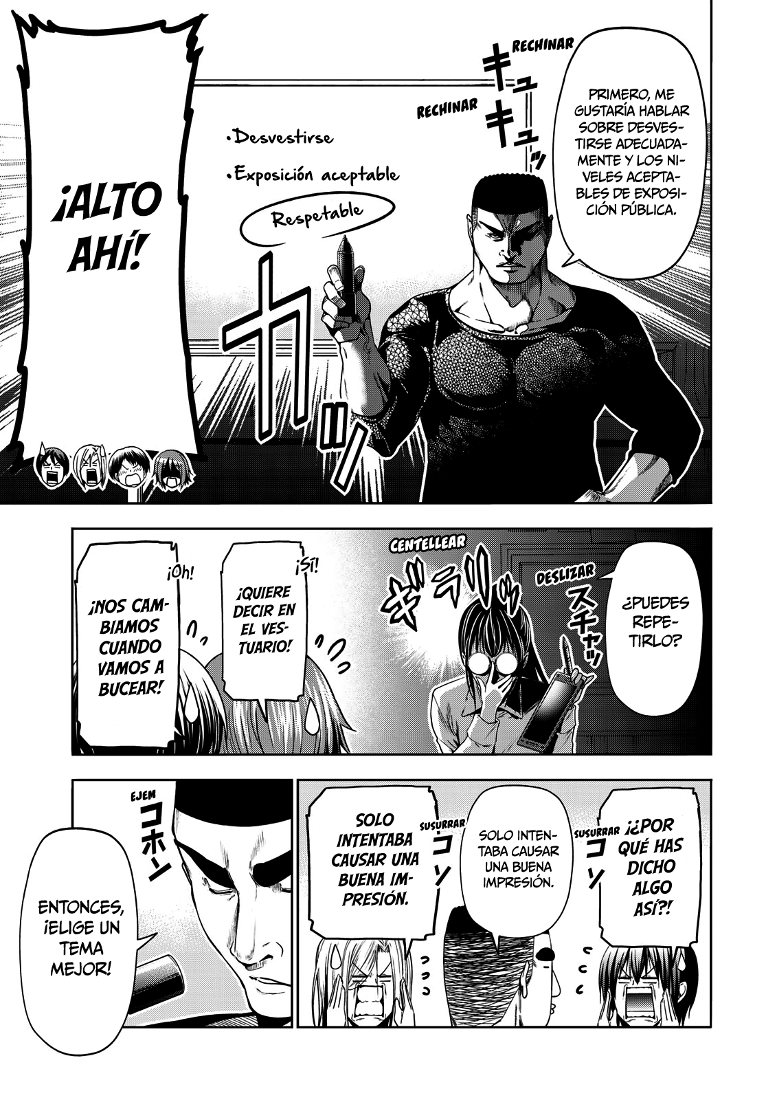 Grand Blue Capitulo 91: inspección página 9