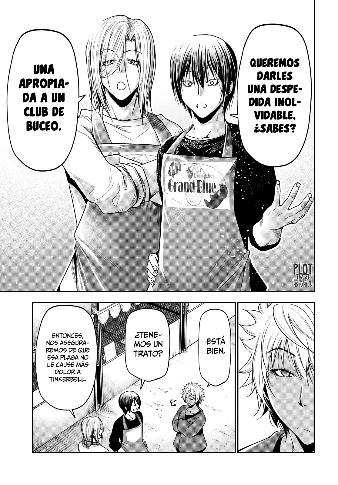 Grand Blue Capitulo 92: ¡festival izu de otoño! página 35