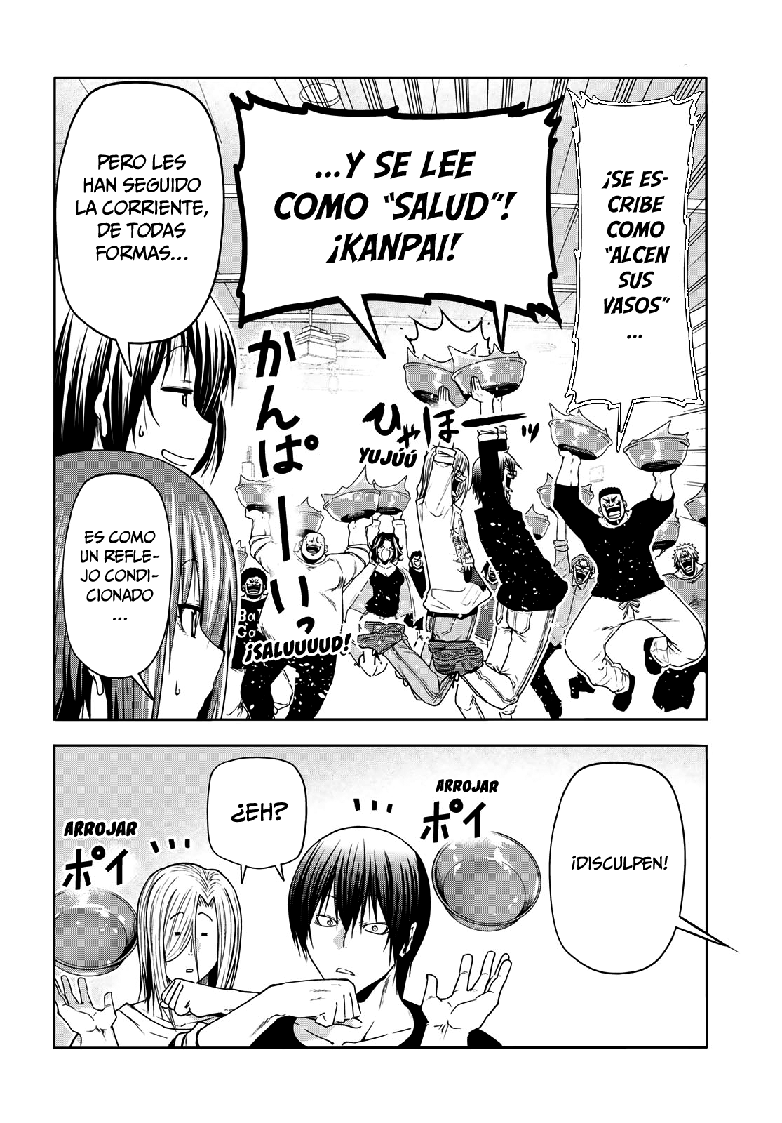 Grand Blue Capitulo 92: ¡festival izu de otoño! página 57