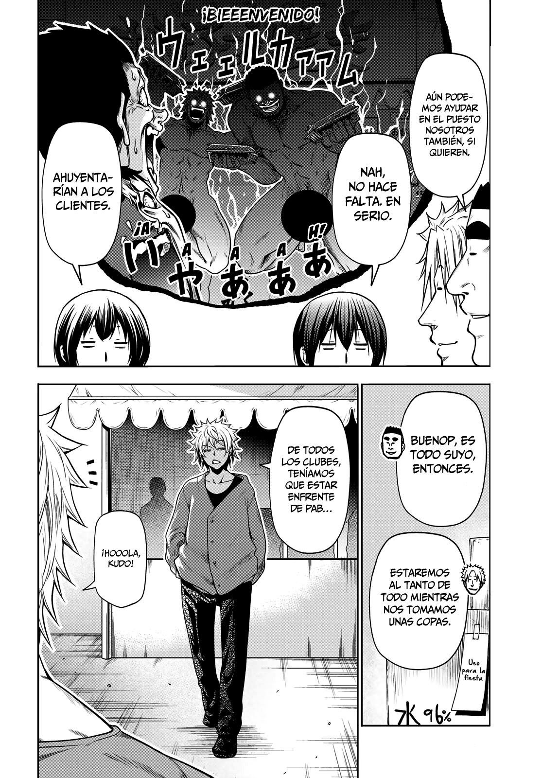 Grand Blue Capitulo 92: ¡festival izu de otoño! página 8