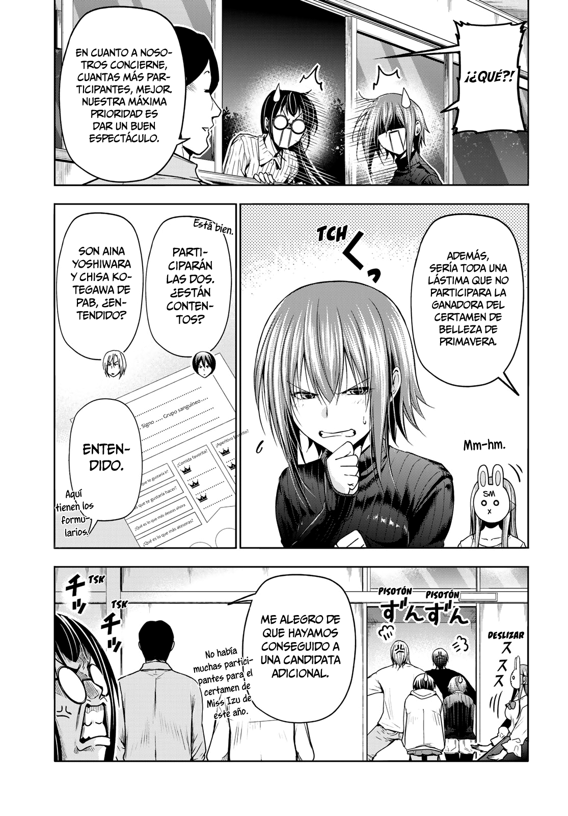 Grand Blue Capitulo 93: ¡participación! página 12