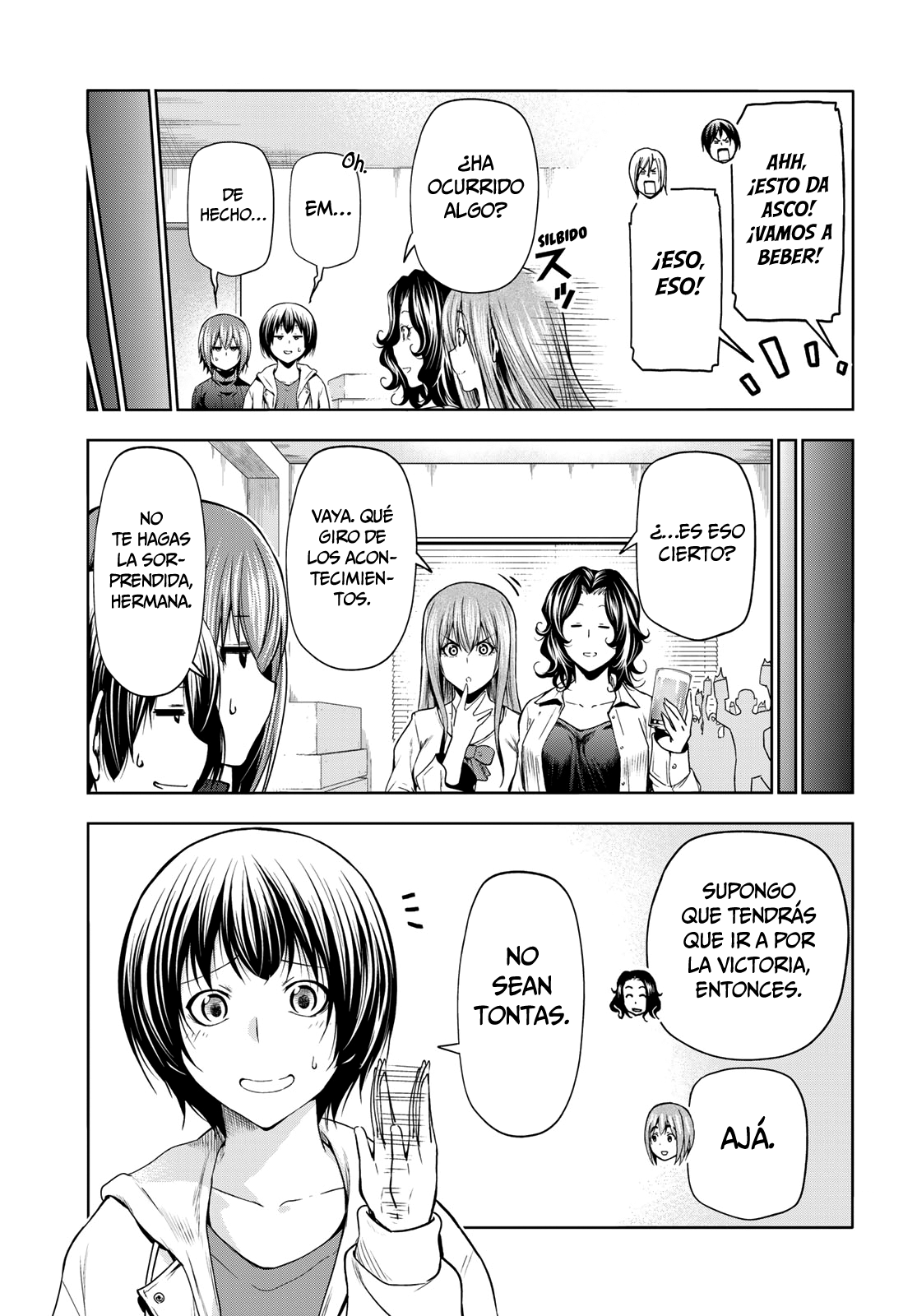 Grand Blue Capitulo 93: ¡participación! página 14