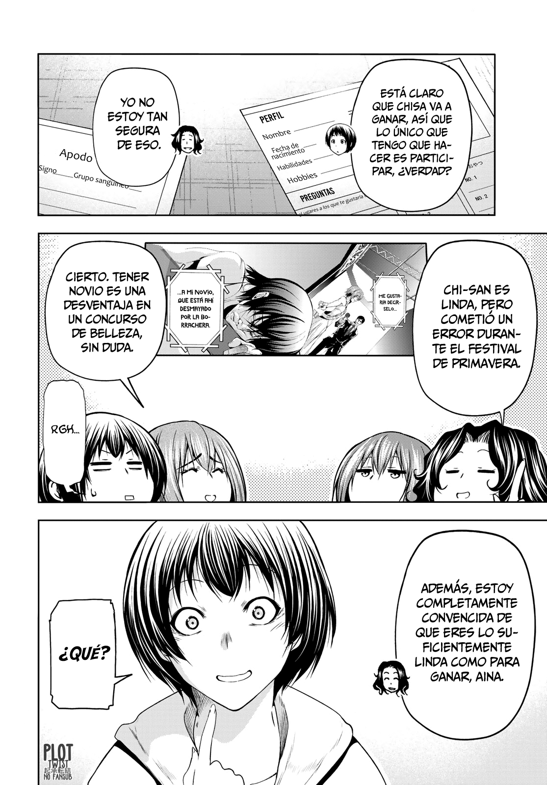 Grand Blue Capitulo 93: ¡participación! página 15