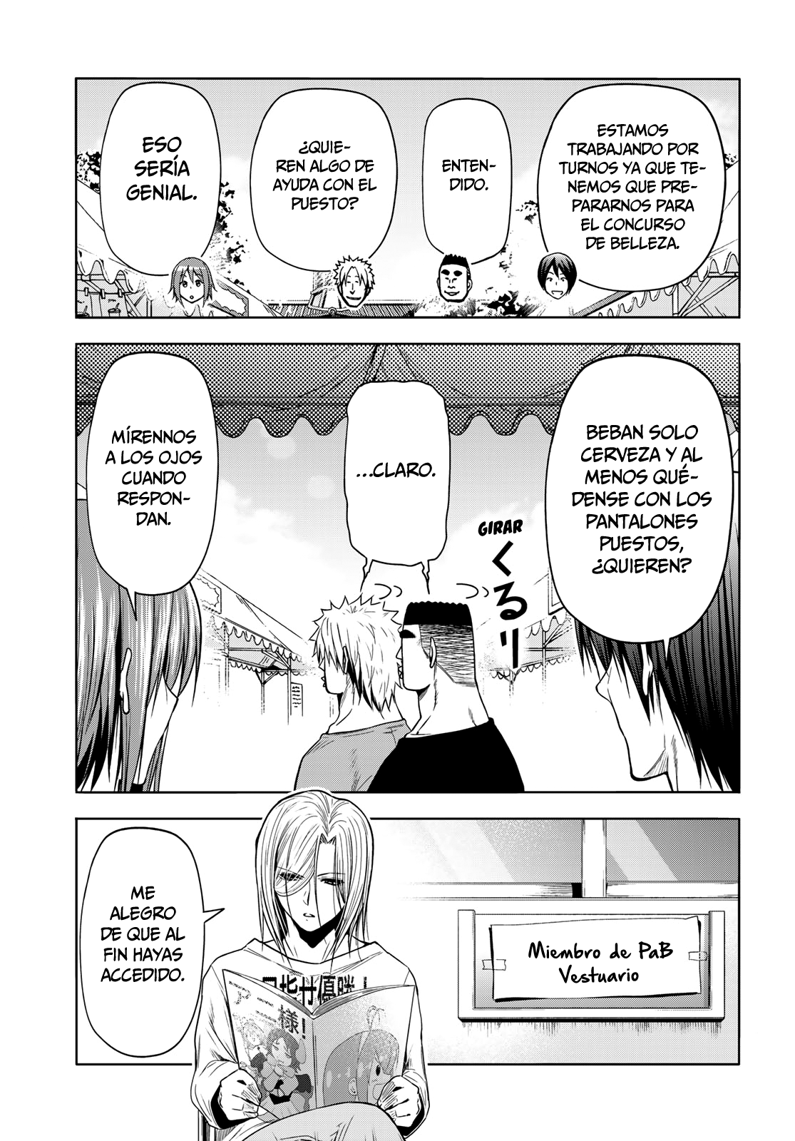 Grand Blue Capitulo 93: ¡participación! página 20