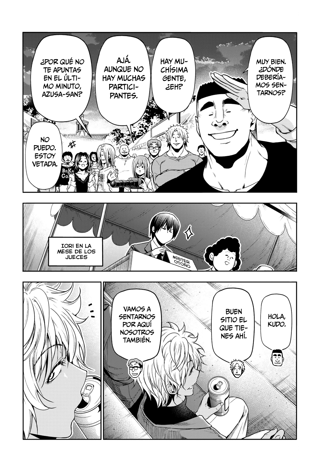 Grand Blue Capitulo 93: ¡participación! página 26