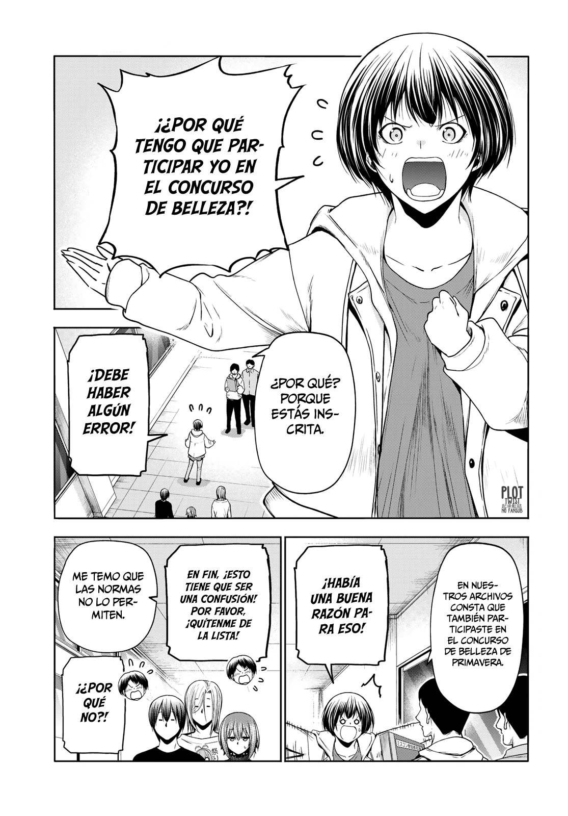 Grand Blue Capitulo 93: ¡participación! página 4