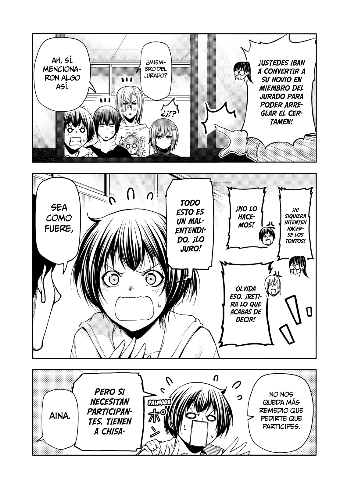Grand Blue Capitulo 93: ¡participación! página 8