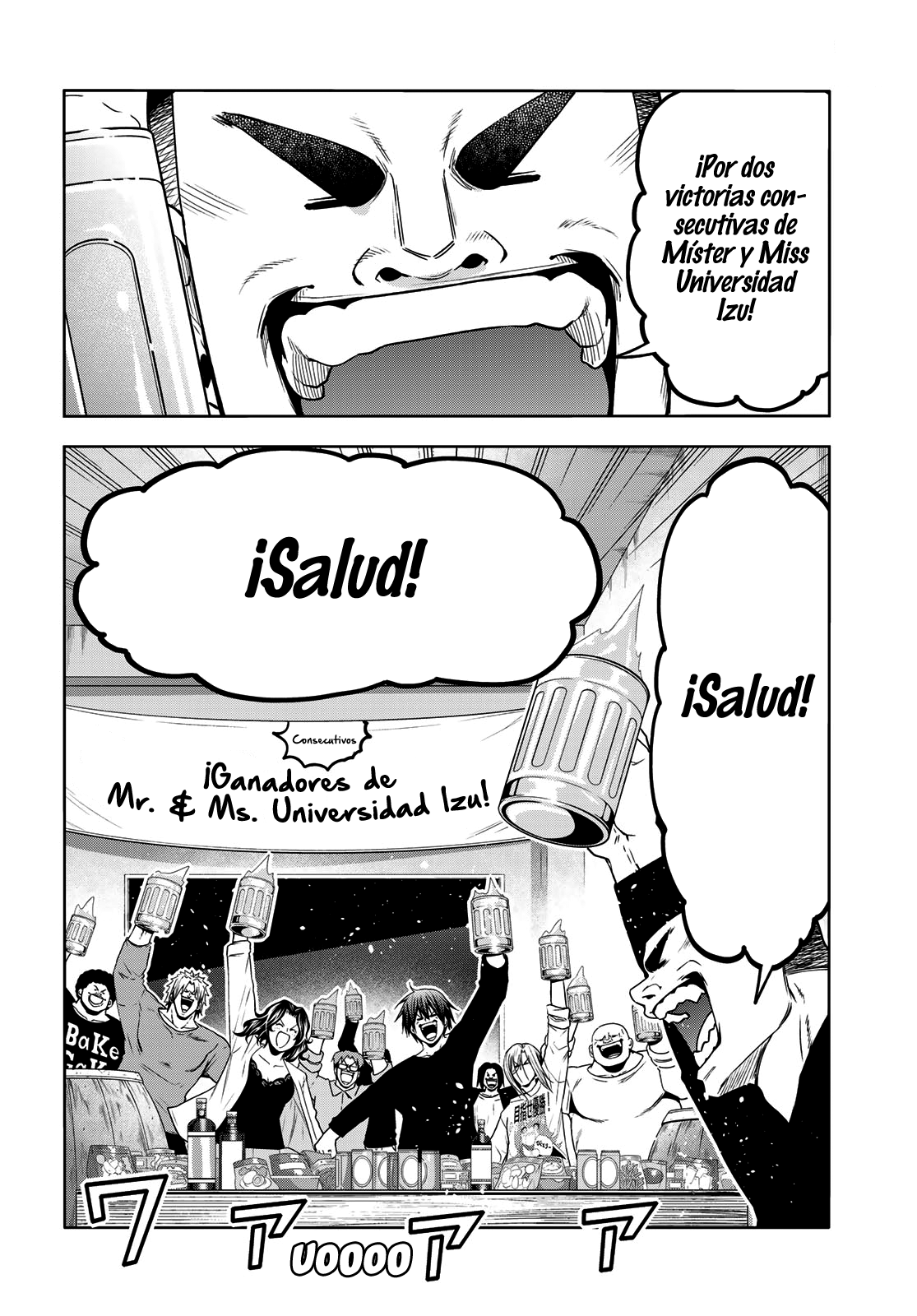 Grand Blue Capitulo 94: respuesta página 18