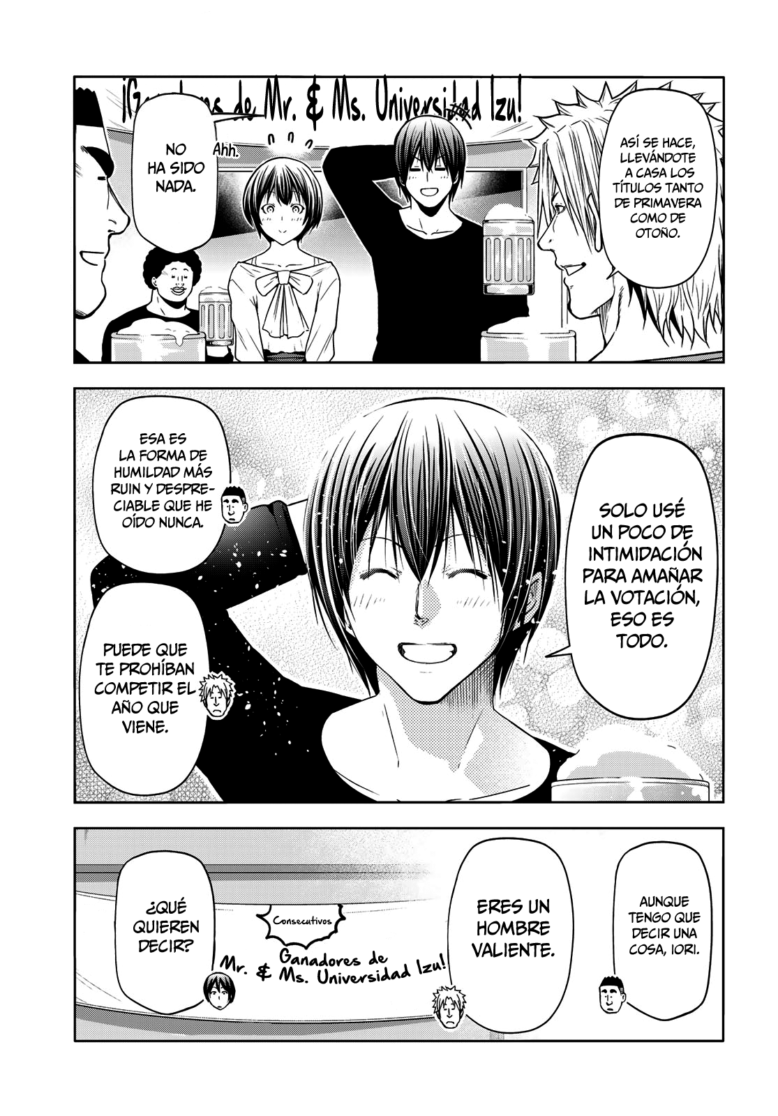 Grand Blue Capitulo 94: respuesta página 19