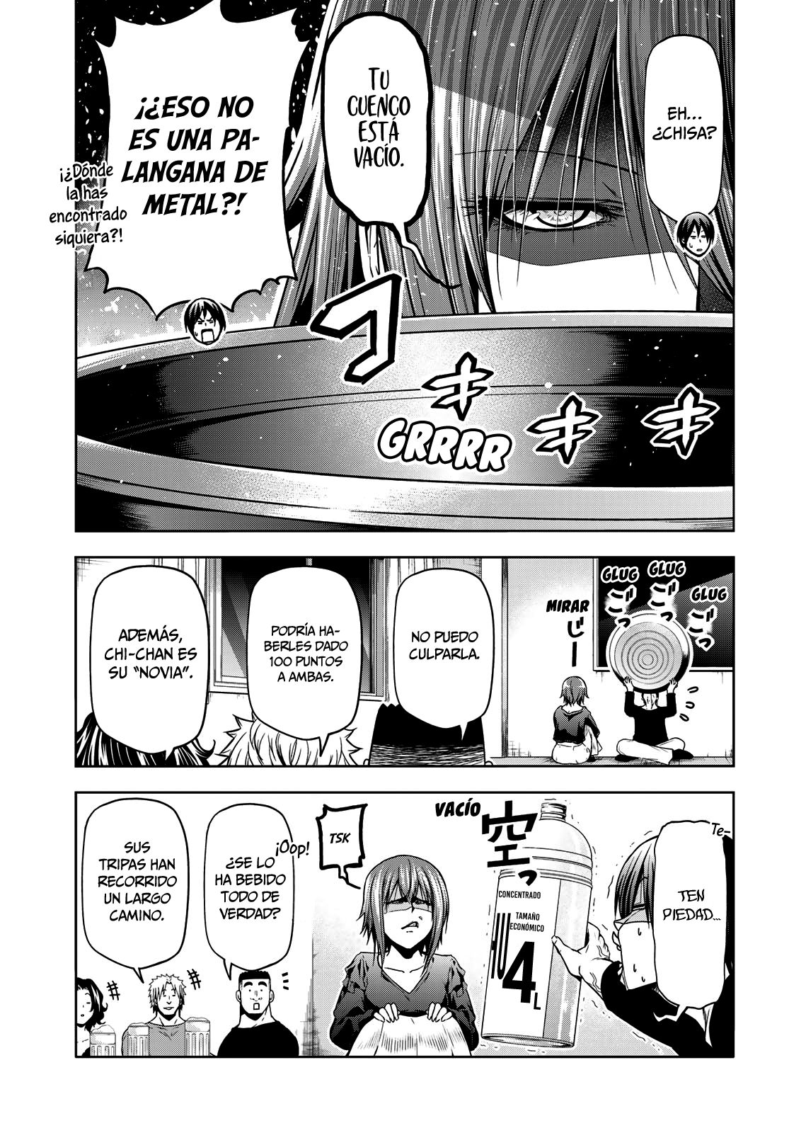 Grand Blue Capitulo 94: respuesta página 21