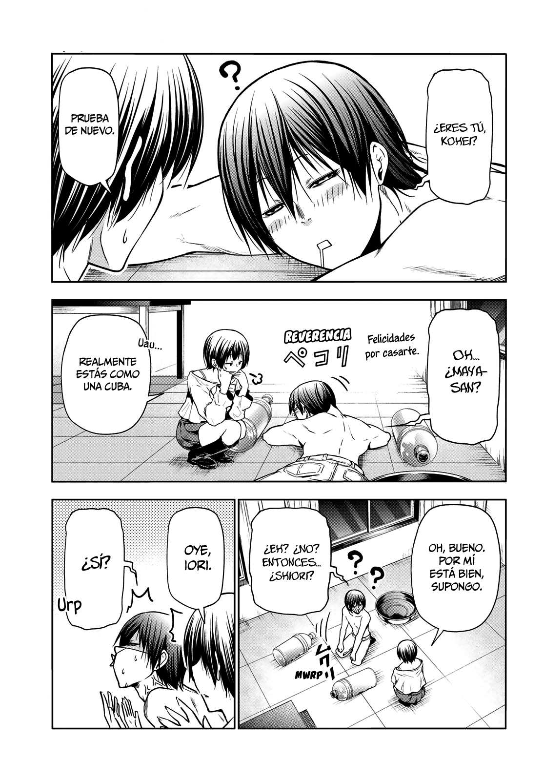 Grand Blue Capitulo 94: respuesta página 27