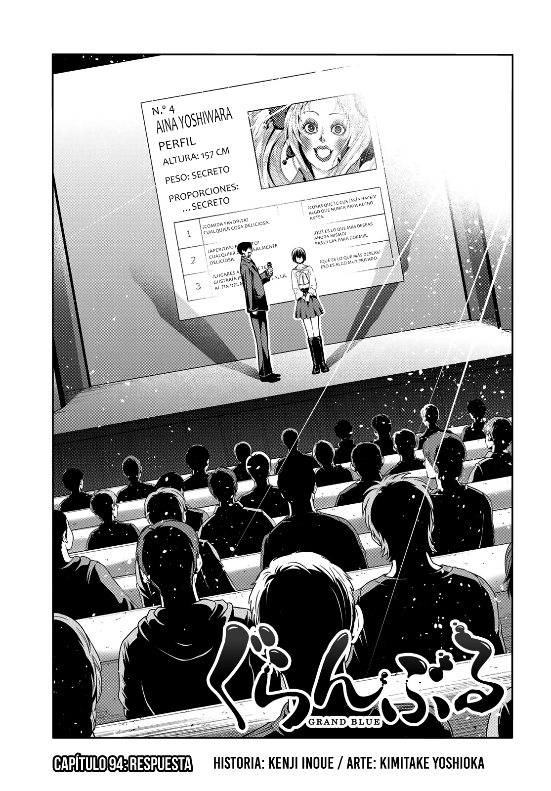 Grand Blue Capitulo 94: respuesta página 4
