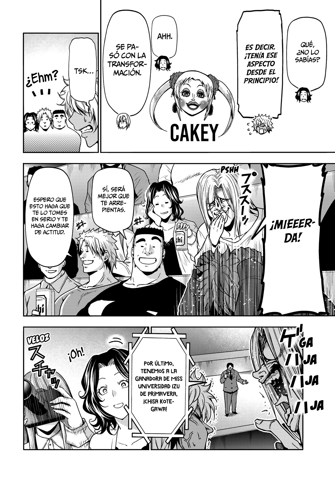 Grand Blue Capitulo 94: respuesta página 9