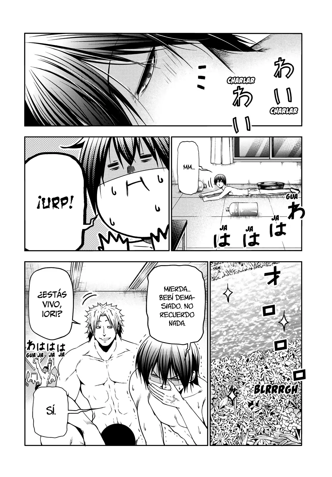 Grand Blue Capitulo 95: la noche aún es joven página 15