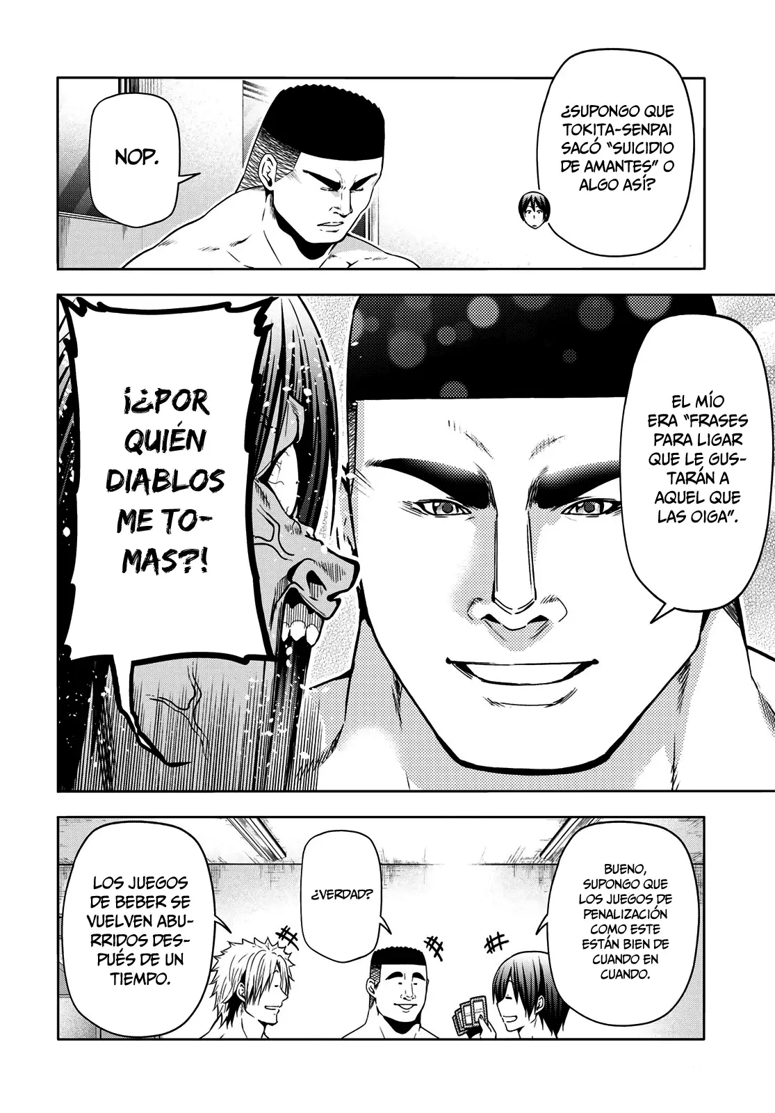 Grand Blue Capitulo 95: la noche aún es joven página 19