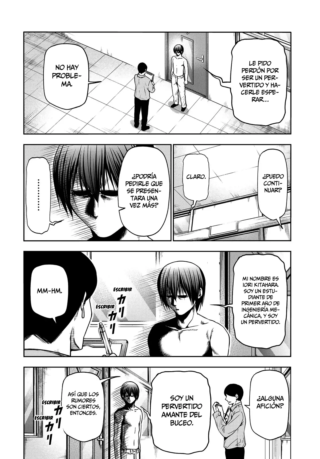 Grand Blue Capitulo 95: la noche aún es joven página 27