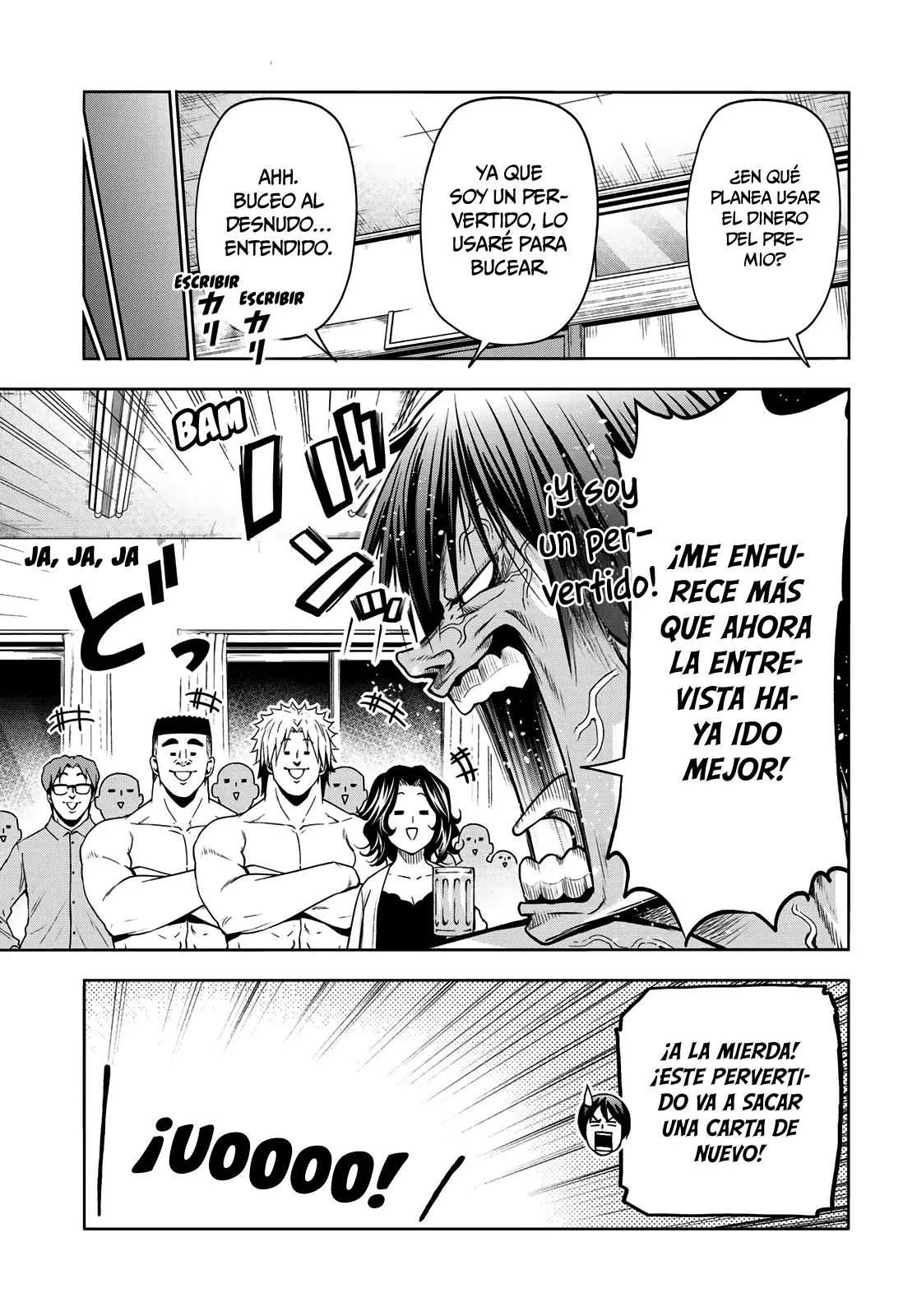 Grand Blue Capitulo 95: la noche aún es joven página 28