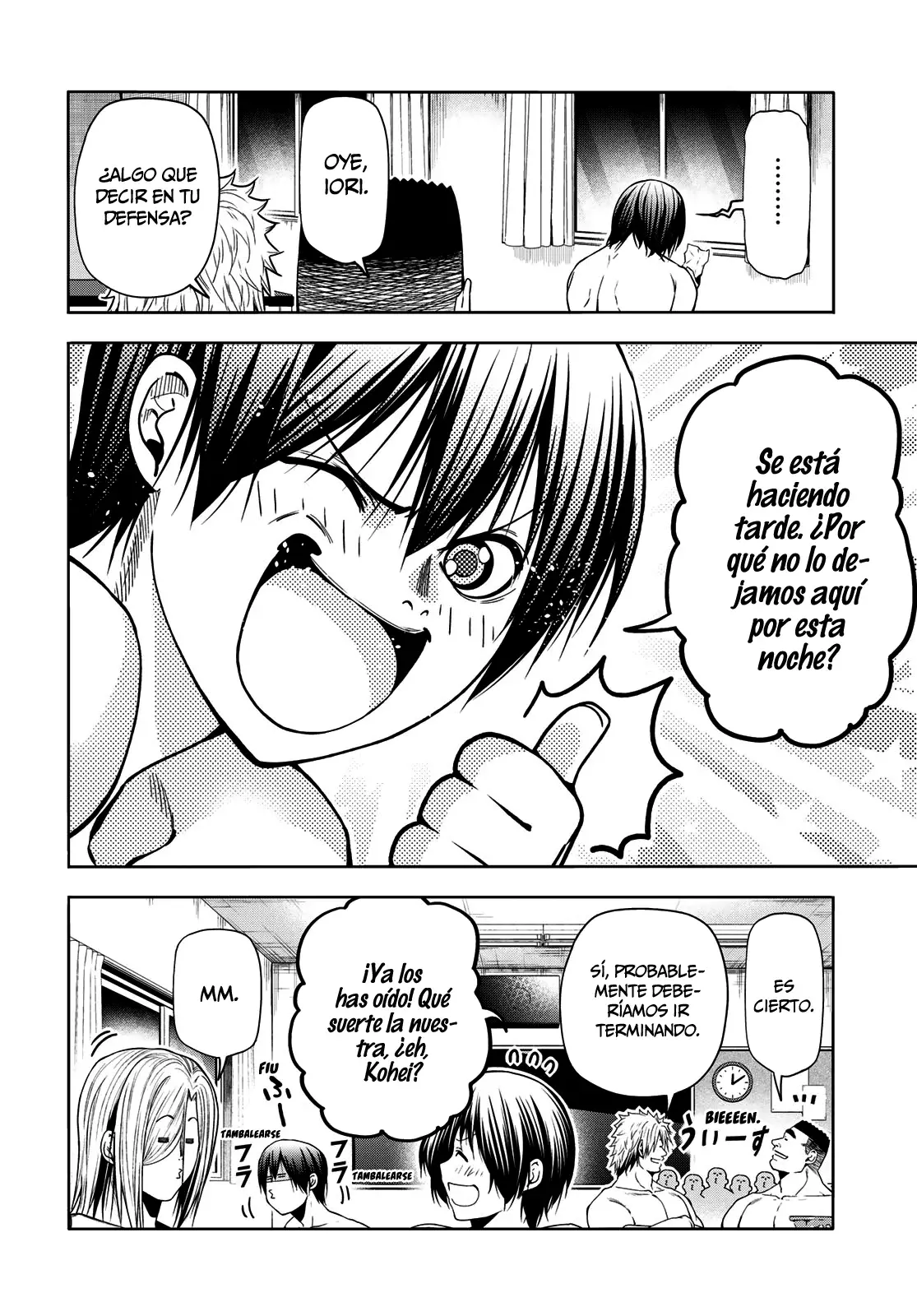 Grand Blue Capitulo 95: la noche aún es joven página 33