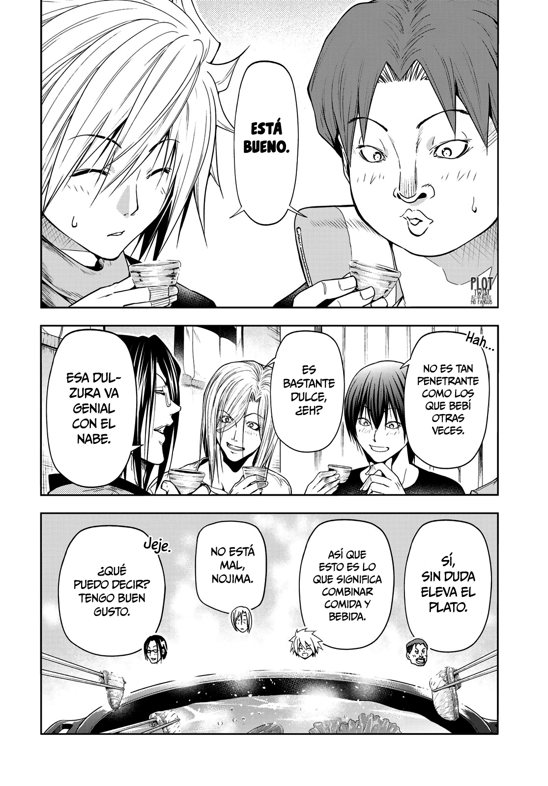 Grand Blue Capitulo 96: Inteligencia colectiva página 10