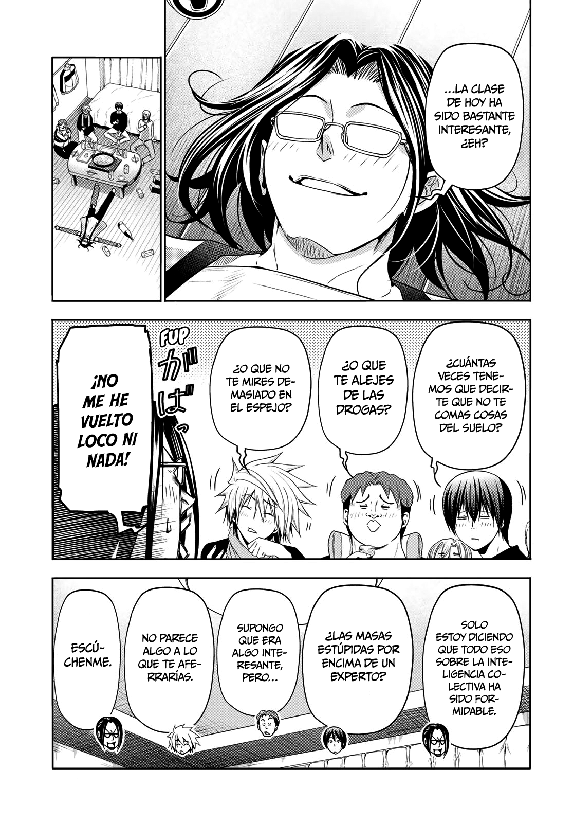 Grand Blue Capitulo 96: Inteligencia colectiva página 15