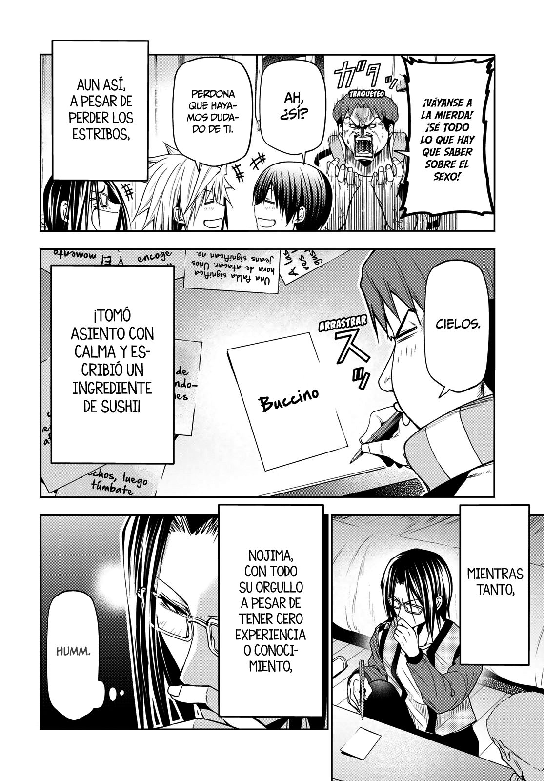 Grand Blue Capitulo 96: Inteligencia colectiva página 22