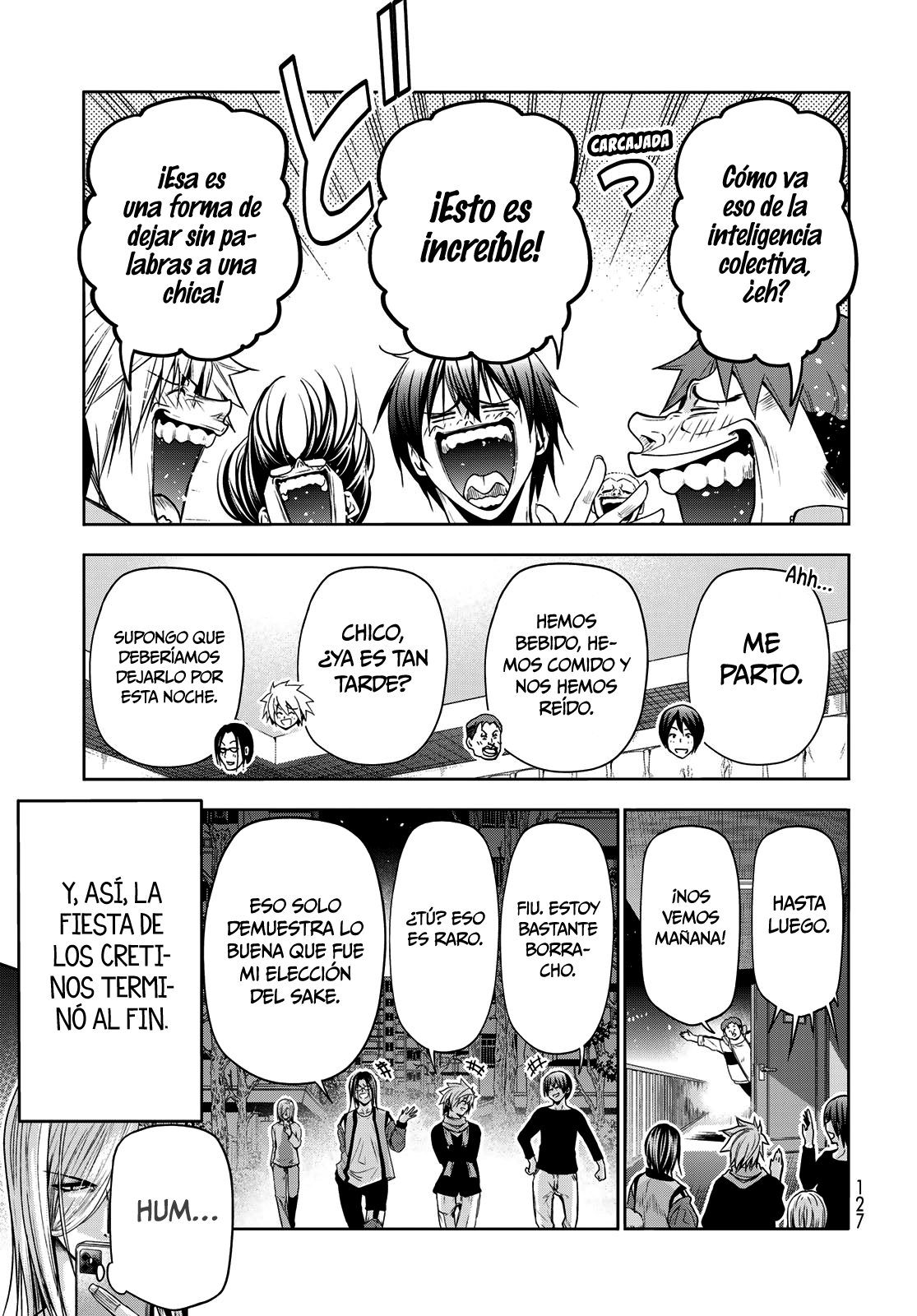 Grand Blue Capitulo 96: Inteligencia colectiva página 33