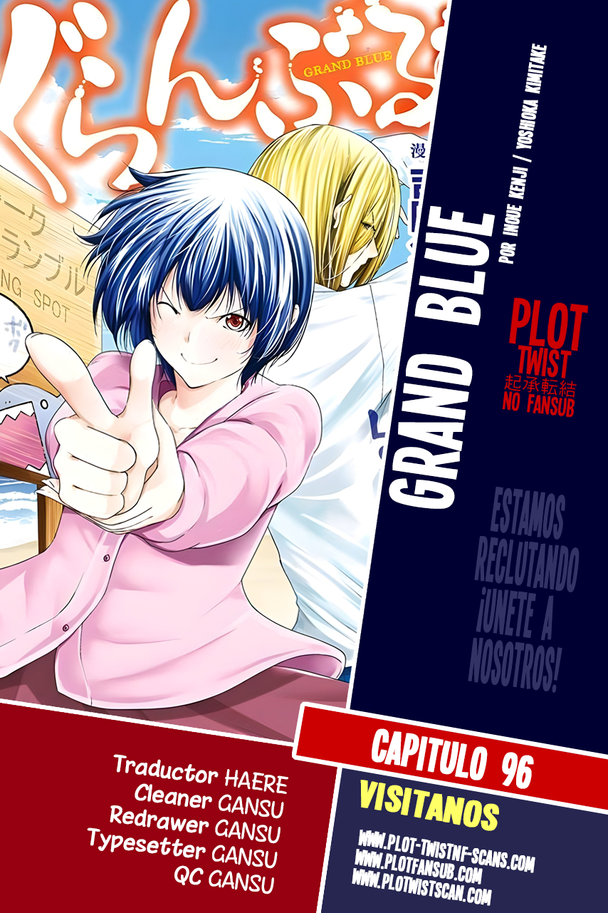 Grand Blue Capitulo 96: Inteligencia colectiva página 35