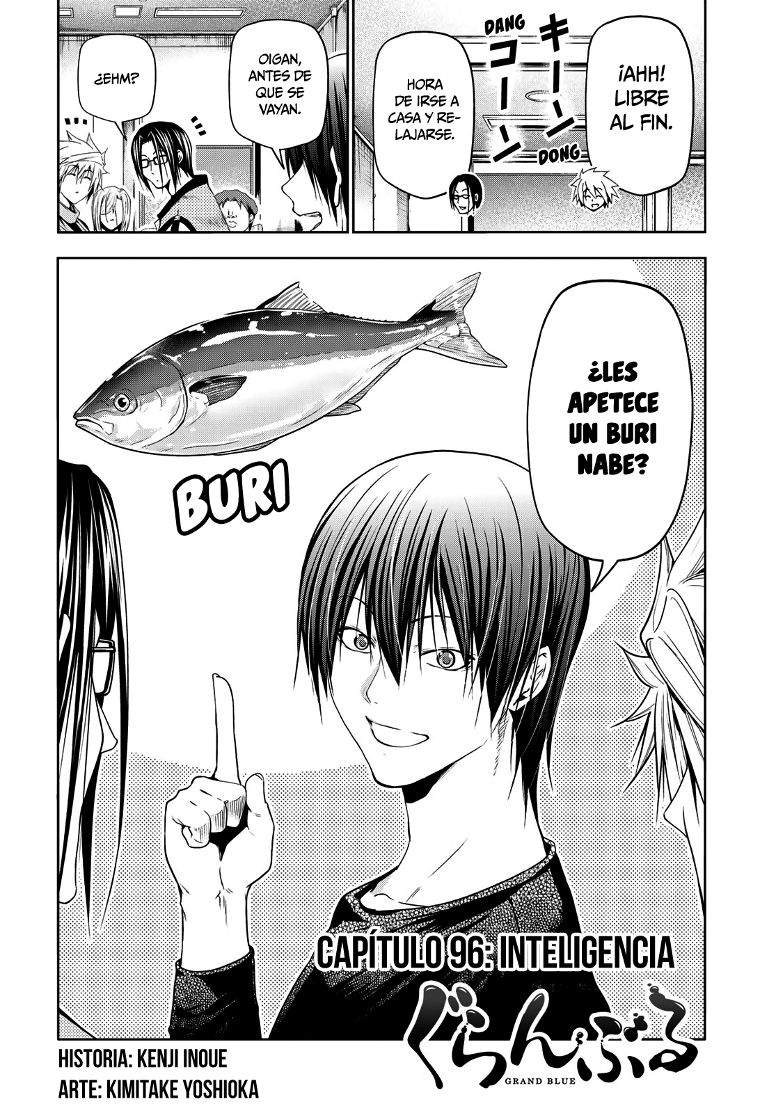Grand Blue Capitulo 96: Inteligencia colectiva página 4