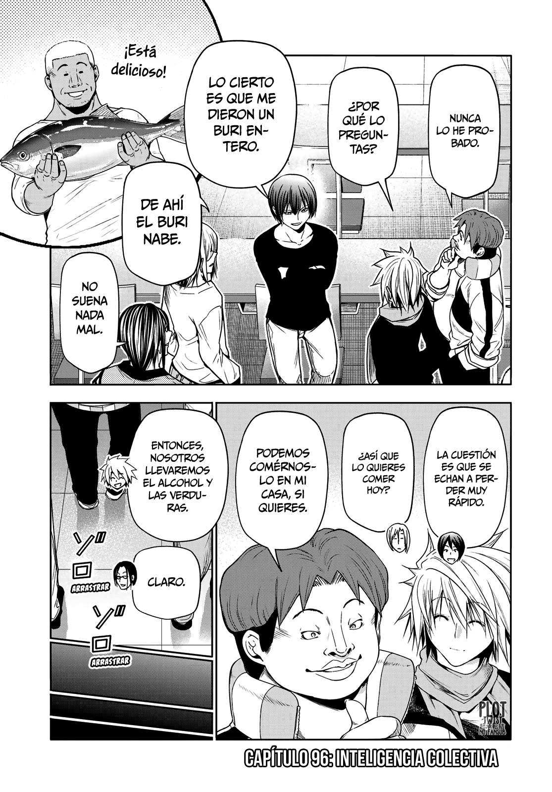 Grand Blue Capitulo 96: Inteligencia colectiva página 5